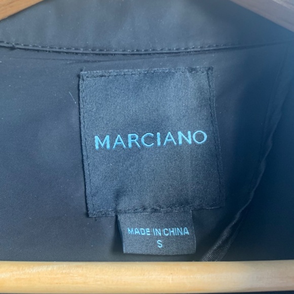 Marciano (Guess) Black Zip-Away Rain Jacket (Size S) - Picture 3 of 11